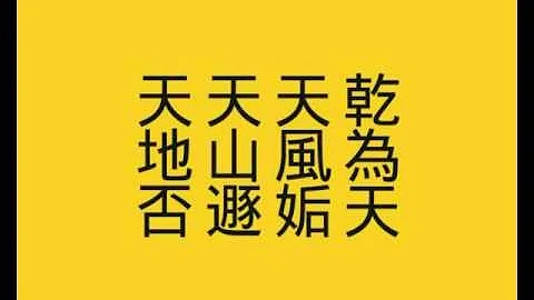「线上读易经」第二单元：「分宫卦象次序歌」全文一次读诵 - 天天要闻