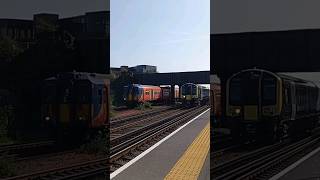 Race Between A Swr 450 And 455