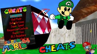 Super Mario 64, but I have cheats...