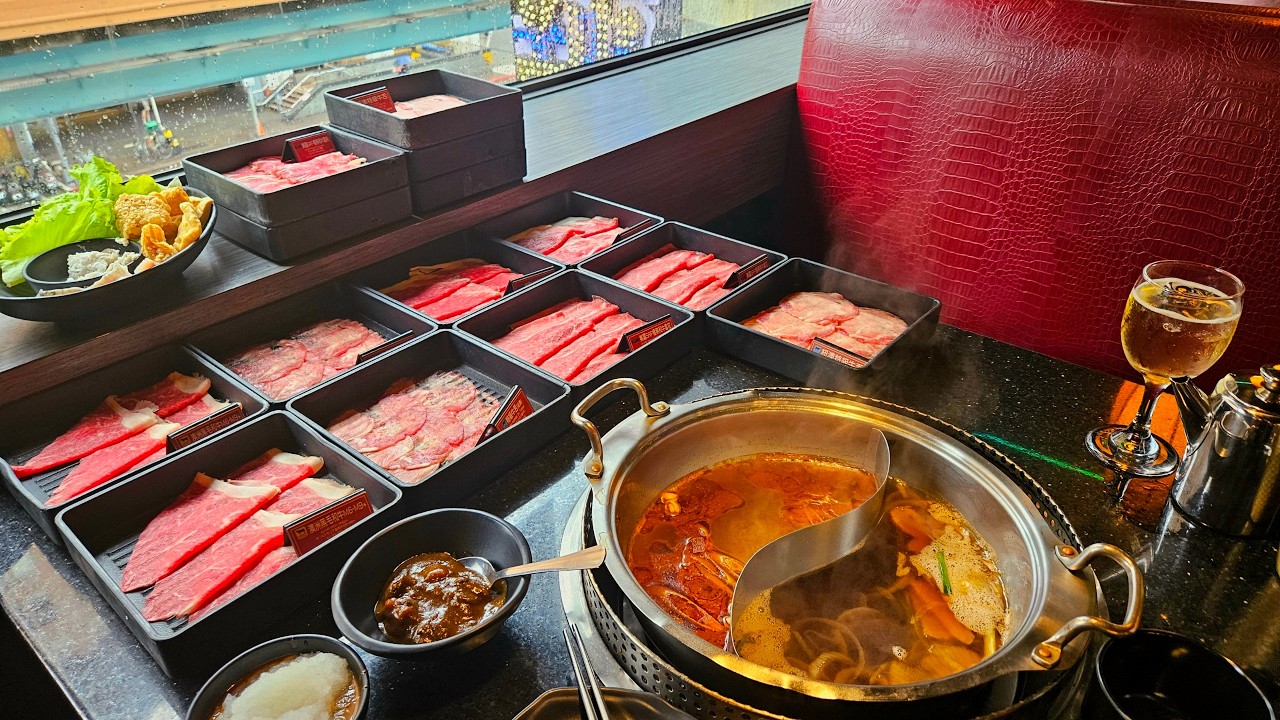 Cheapest $30 Unlimited Wagyu Hotpot Restaurant
