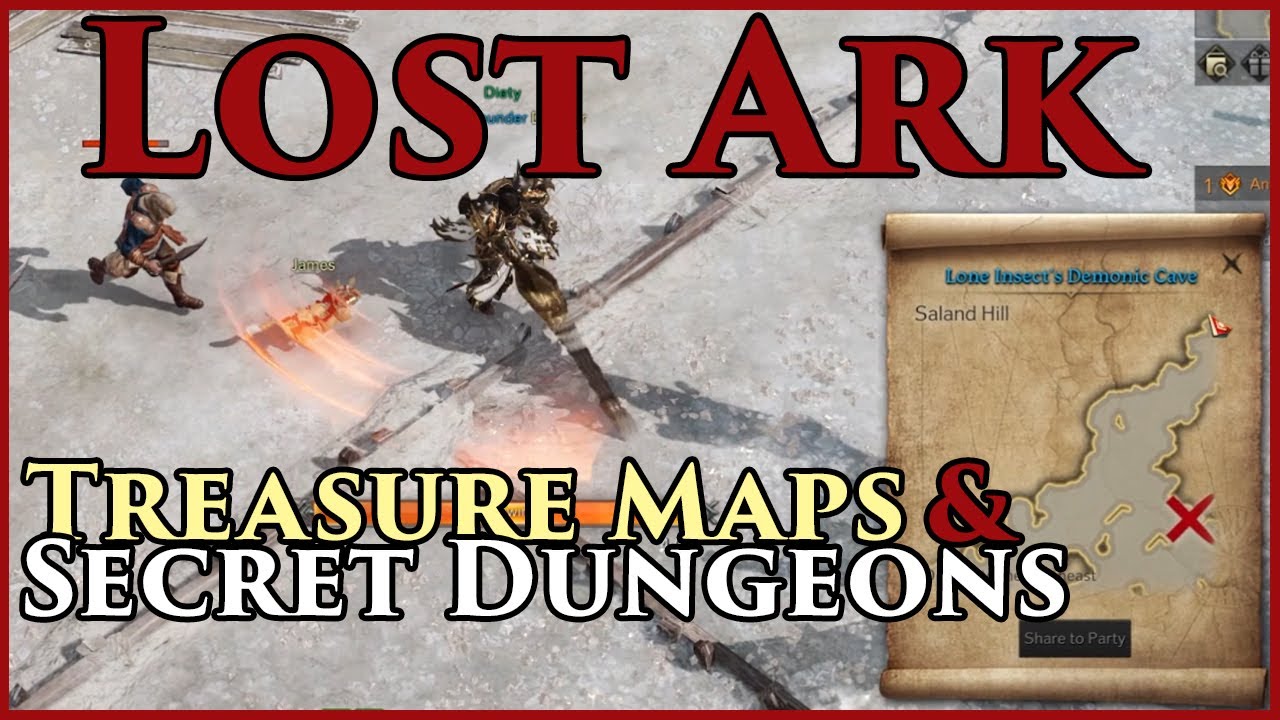 Lost Ark Secret Dungeons & Treasure Maps Explained - A Quick Guide