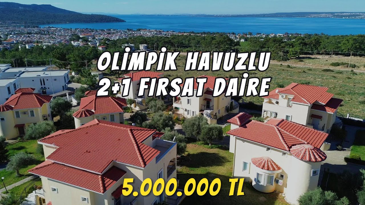 Deniz Manzaralı 2+1 Daire | Full Eşyalı | Olimpik Havuzlu