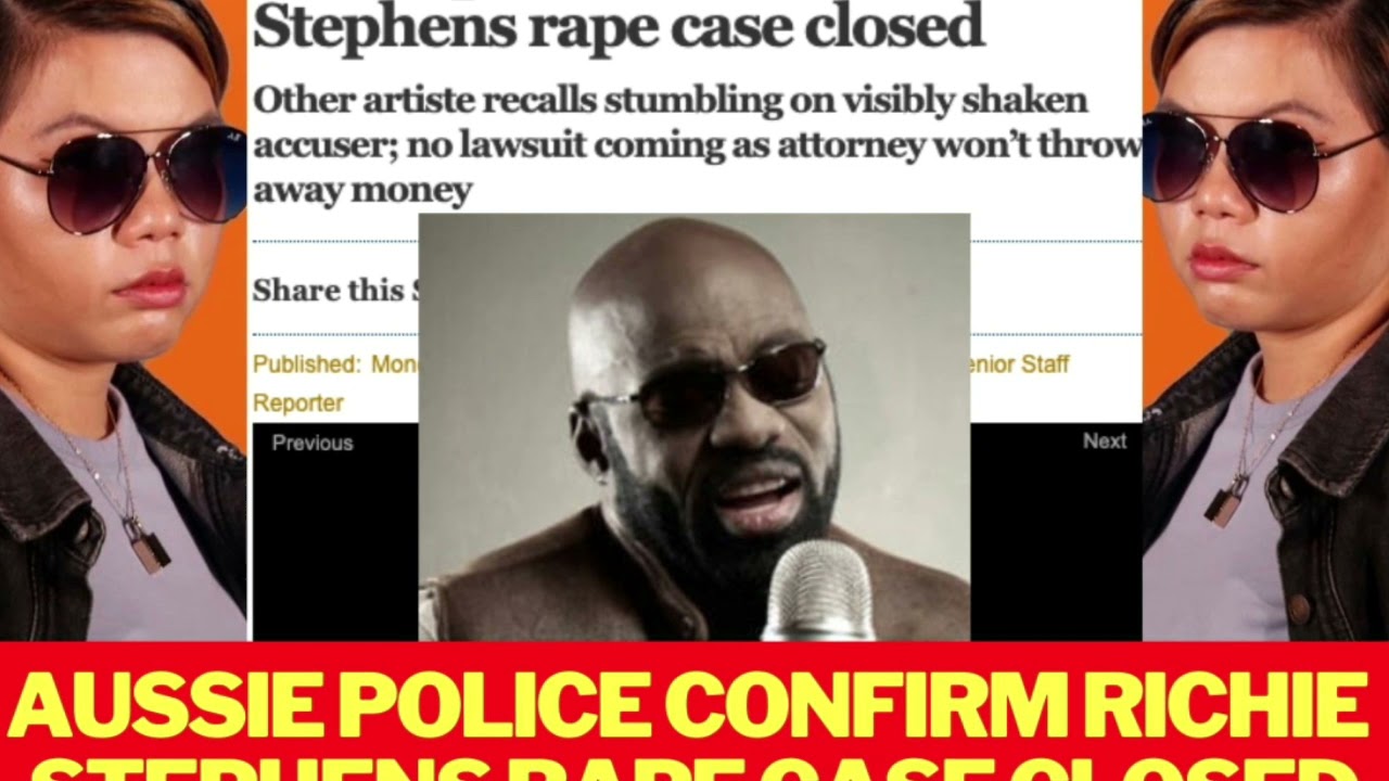RICHIE STEPHENS RAPE CASE CLOSE SAYS AUTHORITIES