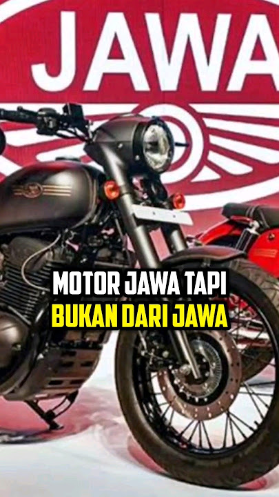 JAVA MOTORBIKE BUT NOT FROM JAVA