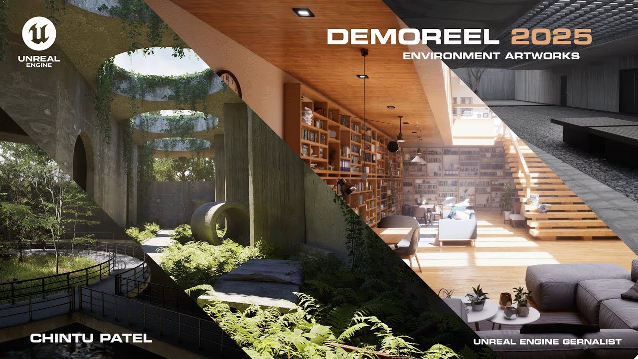 UE5 Environment Artwork Showreel 2025 - YouTube