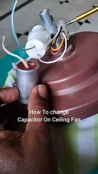 #How To Change Capacitor On Ceiling Fan #shorts