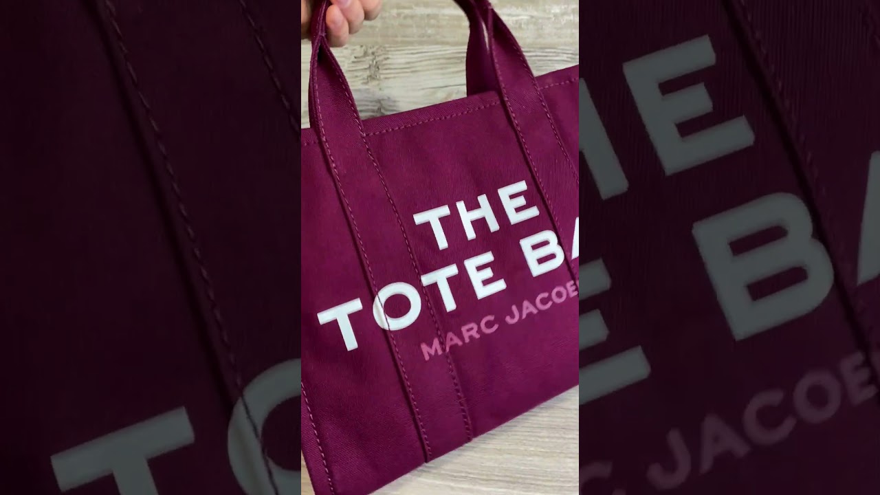 Обзор M0016161 Сумка женская Marc Jacobs The Canvas Medium Tote Bag Распаковка