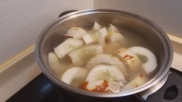 Old Cucumber soup Lou Wong Kua Tong , Cantonese soup daily