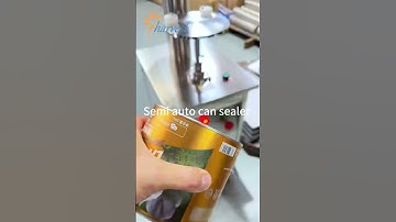 Semi Automatic Can Sealing Machine ,Can Seaming Machine for Metal Cans , Can Closing Machine Factory