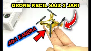 DRONE MURAH KECIL MICRO DRONE BERKAMERA | KING DRONE PALING BEST ?