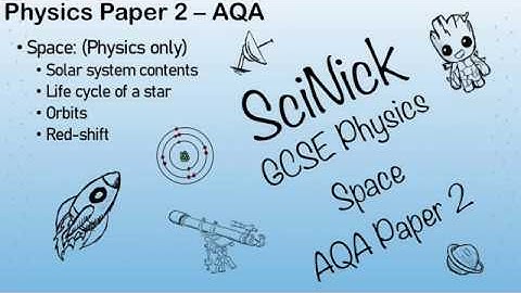 Space - AQA GCSE Physics Paper 2 (2020) 1-9