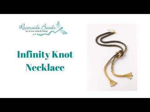 アクセサリー Santaku 2way combi eight knot necklace Infinity Knot Necklace Tutorial - YouTube