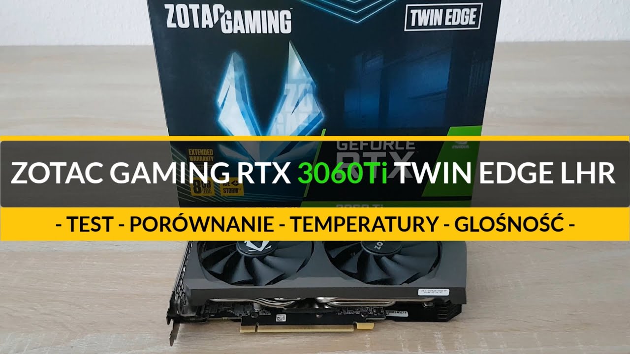 ZOTAC GeForce RTX 3060 Ti Twin Edge OC LHR (ZT-A30610H-10MLHR
