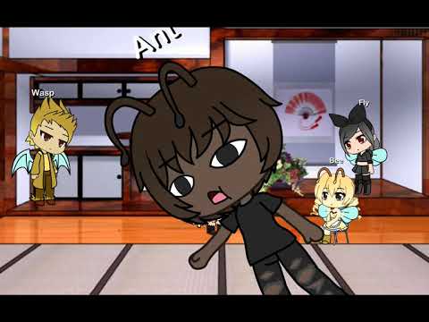 If insects had to introduce themselves... GACHA LIFE