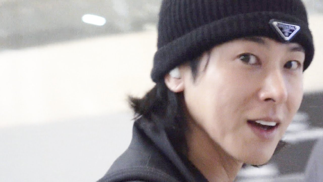 241013 김포공항 출국 유노윤호