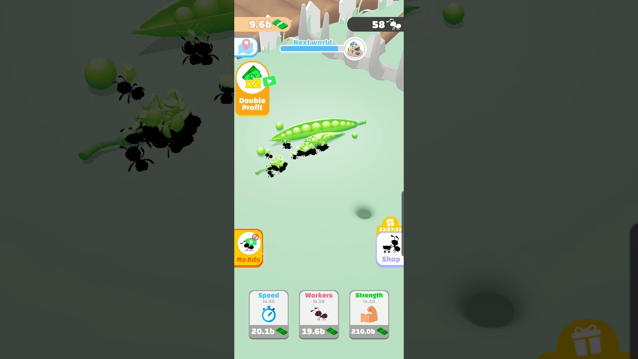 Idle Ant Colony Episode 4: Pea Pod!