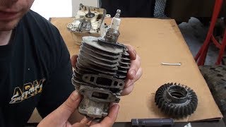 Stihl 041AV Chainsaw Rebuild
