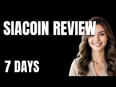 I Tried SiaCoin Review App For 7 Days Heres The Shocking Truth
