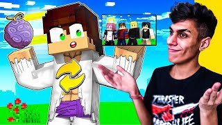 APOSTA DE 1 MEMBRO DA TRIPULAÇÃO ou 1 NIKA 𝗡𝗢  Minecraft One Fruits V10 Guerra 𝗘𝗣.6 ‹ Ine ›