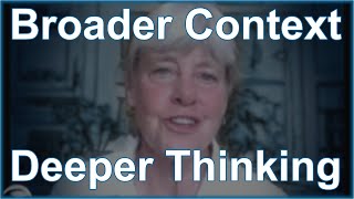 Peg Downes: Broader Context, Deeper Thinking