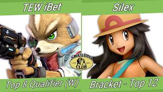[SmashitoClub #8 - Torneo Smash Ultimate - PUCV] Top 12 - TEW | ibet vs Silex screenshot 2