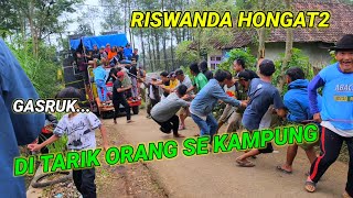 Suasana Terkini,Men3gangkan, Riswanda Hongat²,   Gasruk,Sampai Di Tarik Orang Se Kampung