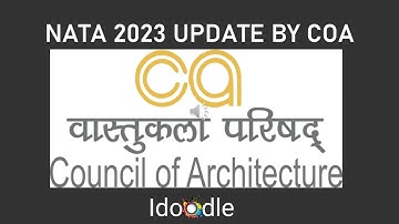 NATA 2023 Dates announced ?  #nata2023 #nata #architecture entrance exam 2023 #jee paper 2