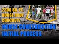 House Construction Process | 2300 Sq. Ft. House roof concrete using by sand & cement Mixer Concrete