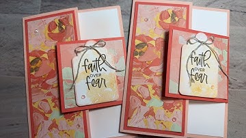 Fun Fold Card with Fancy Flora DSP!