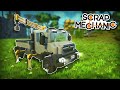 Awesome Crane Truck, a Camper Train and MORE! - Top of the Shop - Scrap Mechanic Best Builds