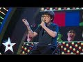 Jack Carroll with his self scripted stand up comedy | Semi-Final 2 | Britain