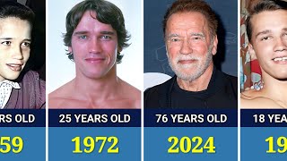 Arnold Schwarzenegger  Transformation From 1 to 76 Years Old