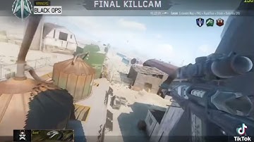 INSANE TRICKSHOT ON FRINGE ACROSS MAP OVER THE HOUSE!! #callofduty #trickshot #viral