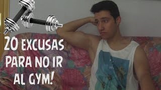 20 Excusas Para No Ir Al Gym - Jorgeramonweb