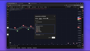 Automate Tradingview alerts to Hyperliquid (free mailhook version)
