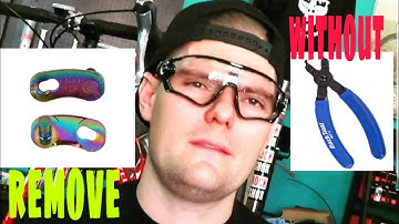 How To Remove a Sram Powerlink without the tool.