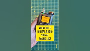 Ever wondered what a digital transmission sounds like to an analogue radio? #hamradio #dmr #digital