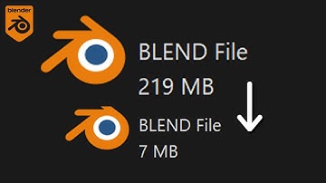 Reduce / Shrink Blender File Size