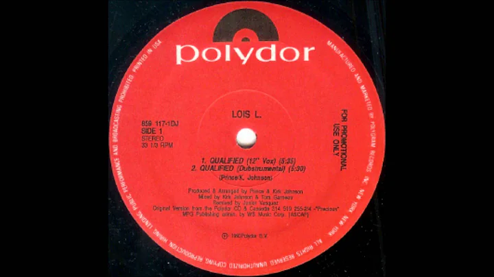 Qualified (Junior's 12" Vox Mix) - Lois L