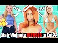 Blair Walnuts Body positive to Fat Shamer?