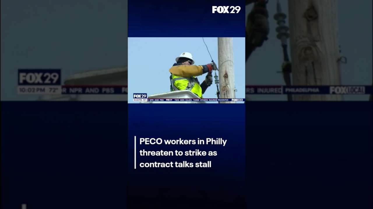 PECO workers in Philly threaten to strike as contract talks stall