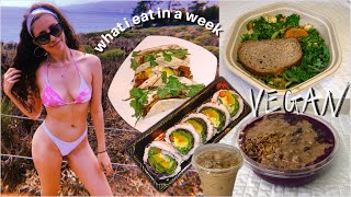 Vegan What I Eat In A Week 2021 (Healthy & Realistic)
