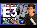 A Look Back at E3 Rumors - Scott The Woz