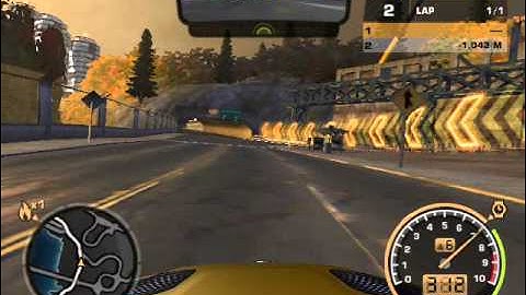 NFS MW Oil Refinery Offline Lap 1st(1:29:39) Auto+Keys. No Nos, No Junkman By GTRxRAW