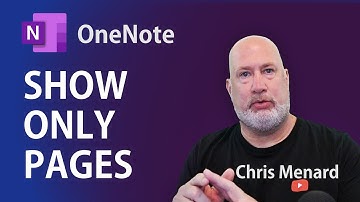 OneNote for Windows 10: Show Only Pages