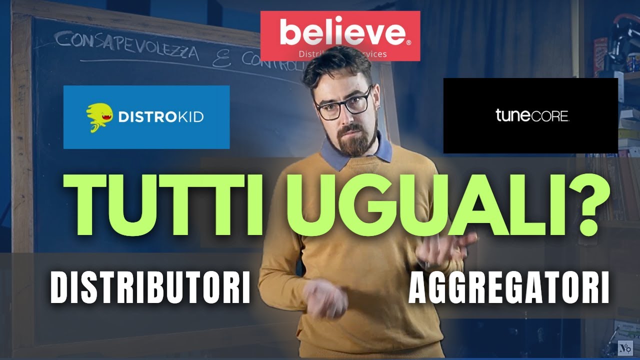Nessuno ha capito la differenza tra DISTRIBUTORE musicale e AGGREGATORE ...