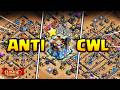 DISEÑOS de BASE TH18 para CWL 2026 que DEFIENDEN de VERDAD | Anti-3 con Link | Clash of Clans
