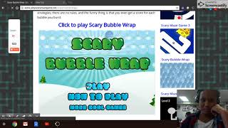 Scary Maze/Scary Bubble Wrap - GAMEPLAY -octopeep productions- screenshot 5