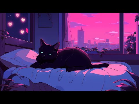 ＳＬＥＥＰＹ Rainy Nights 💤 Lofi cat mix 🐾 Sleep/relax/heal [ Lofi Hip Hop - Chill Mix ]