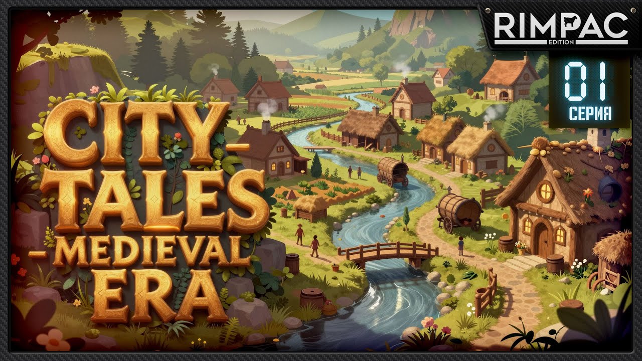 City Tales – Medieval Era — Первый взгляд: строим своё средневековое королевство | Серия 1